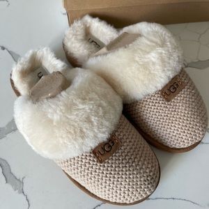NEW Ugg Cozy Knit Slippers Size 7